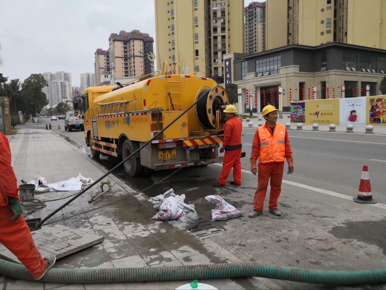 睢县排污管道清淤-管道清洗
